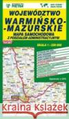 Województwo Warmińsko-Mazurskie 1:220 000 mapa Wydawnictwo Piętka 5907800426748 Wydawnictwo Kartograficzne
