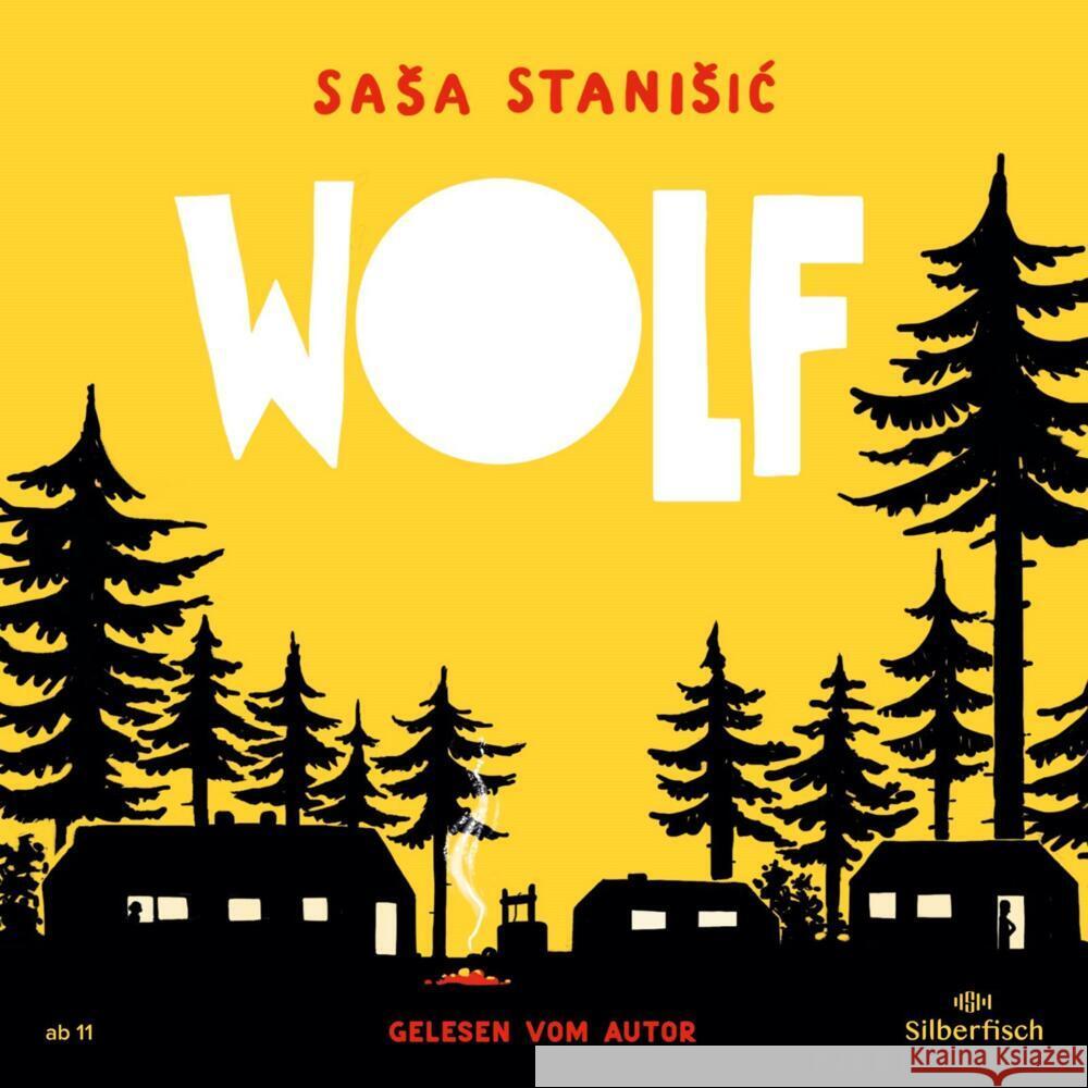 Wolf, 3 Audio-CD Stanisic, Sasa 9783745604221 Silberfisch - książka