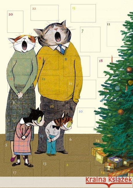 Wolf Erlbruchs Adventskalender - Schöne Bescherung Erlbruch, Wolf 9783779506386 Peter Hammer Verlag - książka