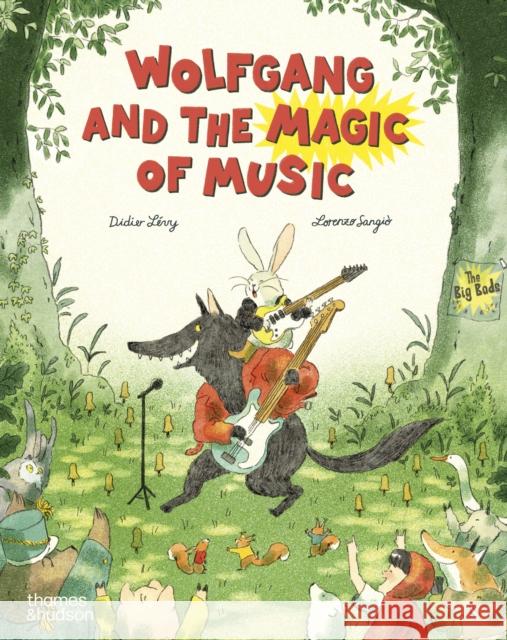 Wolfgang and the Magic of Music Didier Levy 9780500660430 Thames & Hudson Ltd - książka