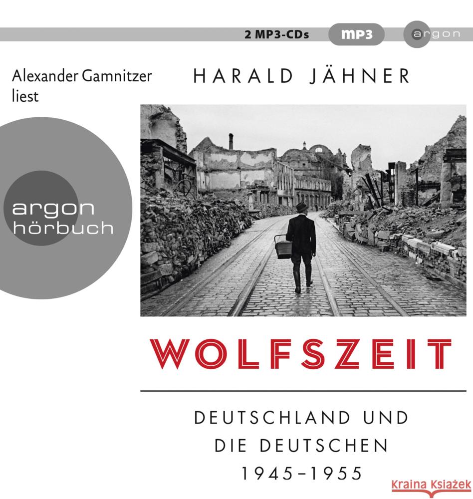 Wolfszeit, 2 Audio-CD, MP3 Jähner, Harald 9783839818060 Argon Verlag - książka