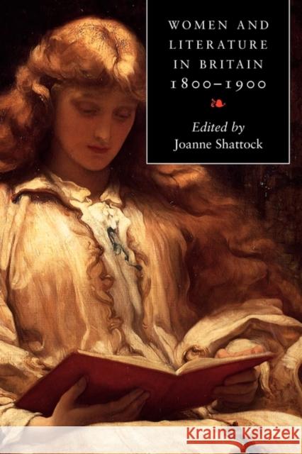 Women and Literature in Britain 1800 1900 Shattock, Joanne 9780521659574 Cambridge University Press - książka