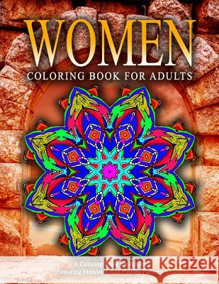 WOMEN COLORING BOOKS FOR ADULTS - Vol.13: relaxation coloring books for adults Charm, Jangle 9781519593290 Createspace Independent Publishing Platform - książka