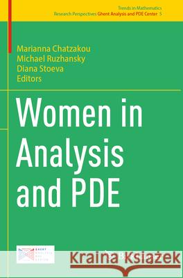 Women in Analysis and PDE  9783031570070 Springer Nature Switzerland - książka
