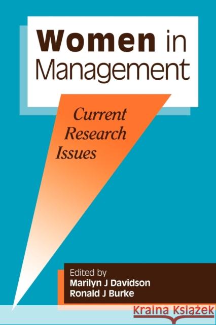 Women in Management: Current Research Issues Marilyn, J. Davidson Ronald J. Burke 9781853962899 SAGE PUBLICATIONS LTD - książka