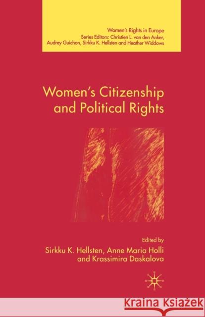 Women's Citizenship and Political Rights    9781349526079 Palgrave Macmillan - książka