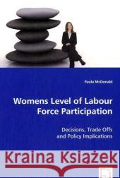 Womens Level of Labour Force Participation Paula Mcdonald 9783639051759 VDM VERLAG DR. MULLER AKTIENGESELLSCHAFT & CO - książka