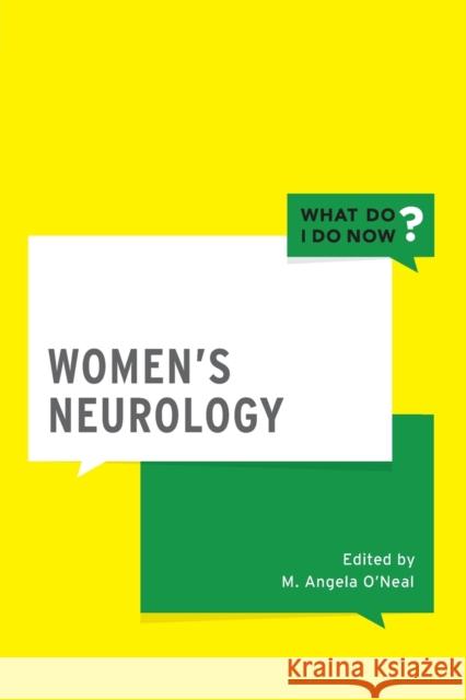 Women's Neurology Mary Angela O 9780190609917 Oxford University Press, USA - książka