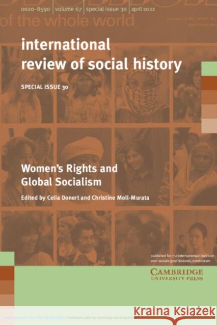 Women's Rights and Global Socialism: Volume 30, Part 1  9781009237345 Cambridge University Press - książka