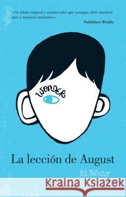 Wonder: La Lección de August / Wonder Palacio, R. J. 9781949061871 Nube de Tinta - książka