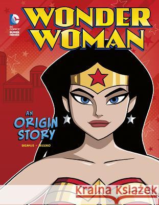 Wonder Woman: An Origin Story John Sazaklis Luciano Vecchio 9781434297334 Stone Arch Books - książka