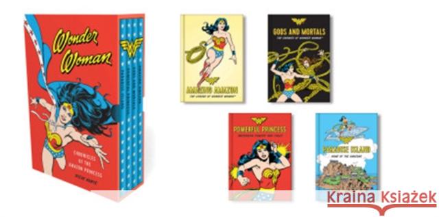 Wonder Woman: Chronicles of the Amazon Princess: (4 hardcover, illustrated books) Steve Korte 9780762468294 Running Press Adult - książka