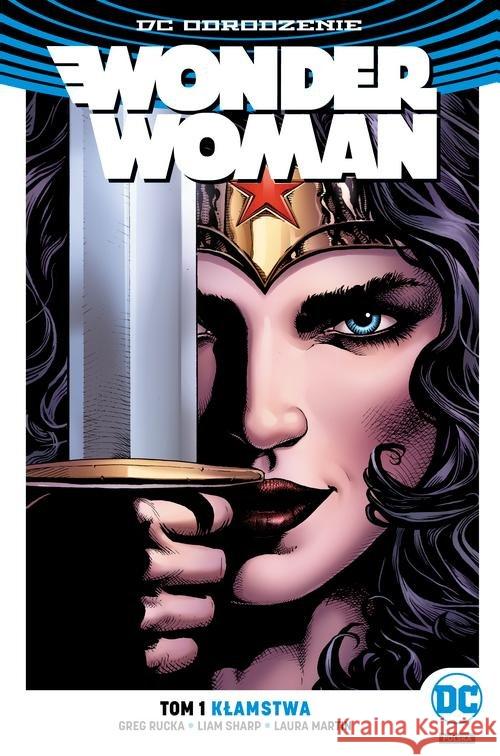 Wonder Woman Kłamstwa, tom 1 Rucka Greg Sharp Liam Martin Laura 9788328127814 Egmont - książka