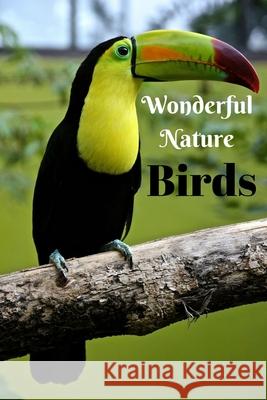 Wonderful Nature Birds: Picture book gift for seniors with Dementia or patients with Alzheimer's. 40 full color photographs of birds, with nam Nature Photobook Publishing 9781082742965 Independently Published - książka