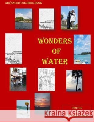 Wonders of Water: Advanced Coloring Book Cher'ley Grogg 9781547148462 Createspace Independent Publishing Platform - książka