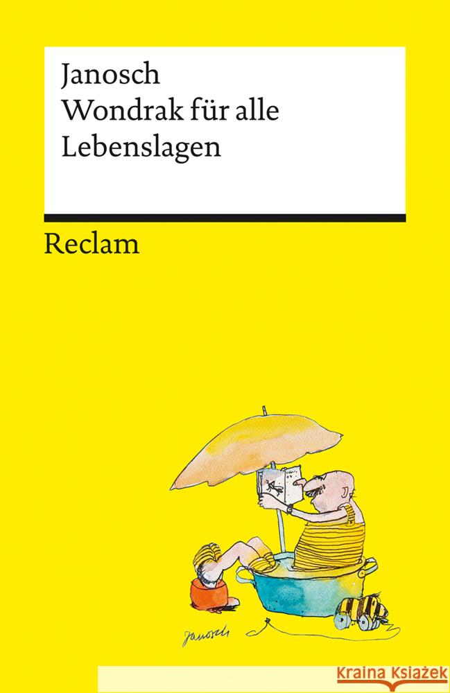 Wondrak für alle Lebenslagen Janosch 9783150141762 Reclam, Ditzingen - książka