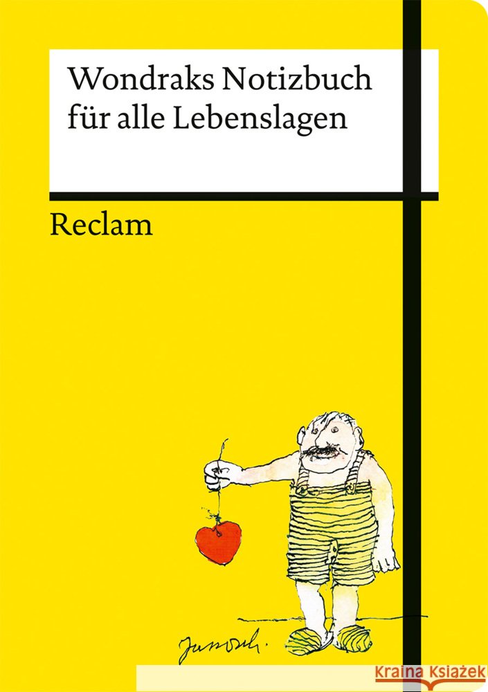 Wondraks Notizbuch für alle Lebenslagen Janosch 9783150950333 Reclam, Ditzingen - książka