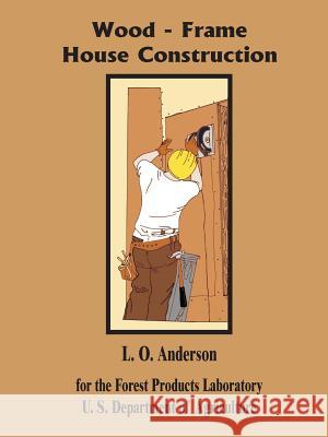 Wood - Frame House Construction Anderson, L. O. 9780894991677 Books for Business - książka