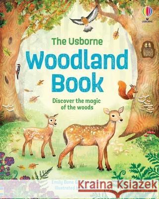 Woodland Book Alice James Emily Bone Nat Hues 9781836051787 Usborne Books - książka