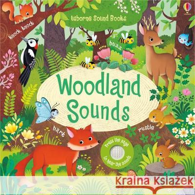 Woodland Sounds Taplin Sam 9781474936811 Usborne Publishing Ltd - książka