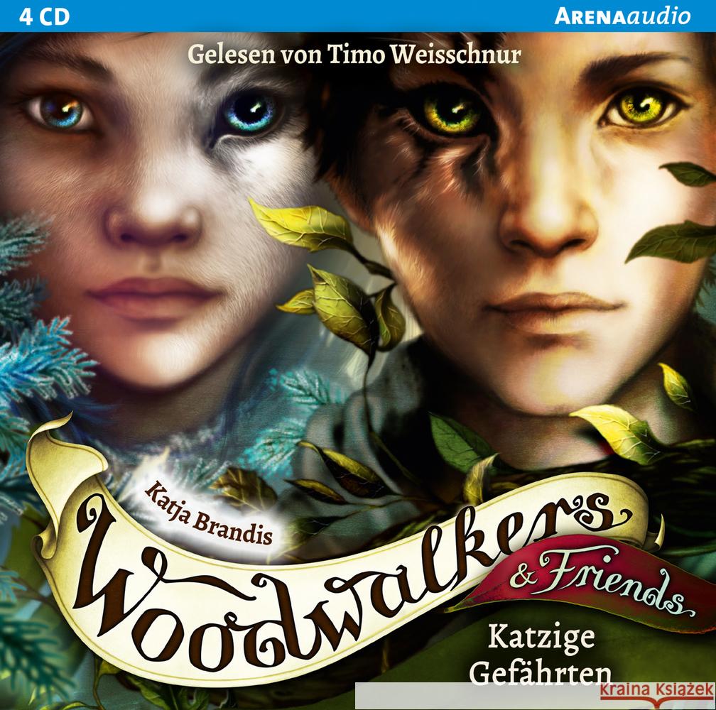 Woodwalkers & Friends - Katzige Gefährten, 4 Audio-CD Brandis, Katja 9783401241357 Arena - książka