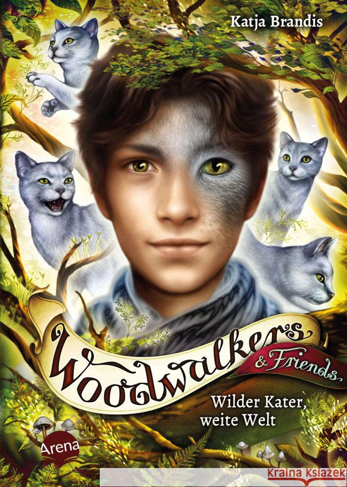 Woodwalkers & Friends. Wilder Kater, weite Welt Brandis, Katja 9783401606873 Arena - książka