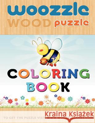 Woozzle Wood Puzzle Coloring Book Huzefa L 9781475188554 Createspace - książka