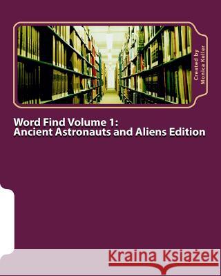Word Find Volume 1 Monica Keller 9781493503018 Createspace - książka