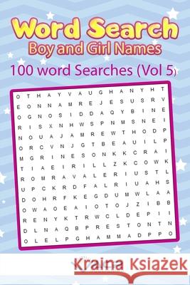 Word Search: Boy and Girl Names Acr Publishing 9781989552117 Allan Seguin - książka