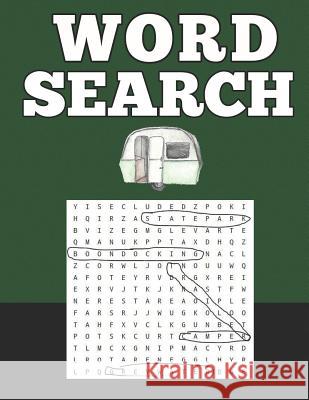 Word Search: For RV Campers and Travel Lovers Large Print Amazing Puzzles With Answer Pages Rainbow Cloud Press 9781070623573 Independently Published - książka