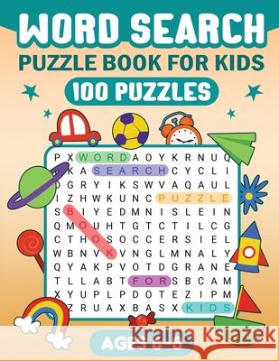 Word Search Puzzle Book for Kids Fairyland Books 9781998058396 Fairyland Books - książka