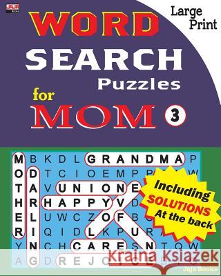 Word Search Puzzles for Mom Jaja Books 9781721536306 Createspace Independent Publishing Platform - książka