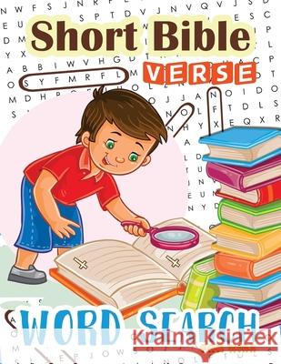 Word Search: Short Bible Verse for Kids: 48 Memory Short Bible Verse for Kids Ages 6-8 K. Imagine Education 9781981840434 Createspace Independent Publishing Platform - książka