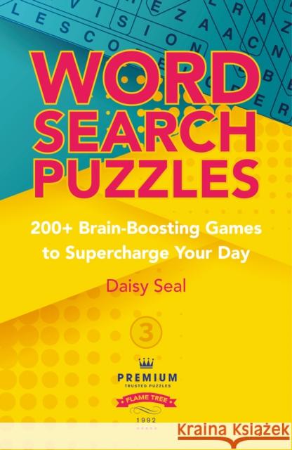 Word Search Three Daisy Seal 9781839649851 Flame Tree Publishing - książka