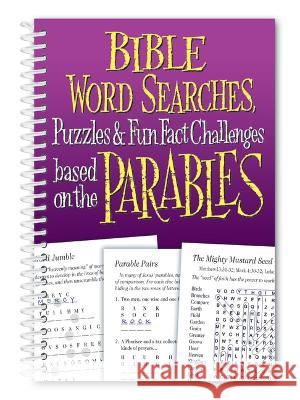 Word Searches and Other Word Puzzles from Parables from the Bible Product Concept Editors 9781733160377 Product Concept Mfg., Inc. - książka