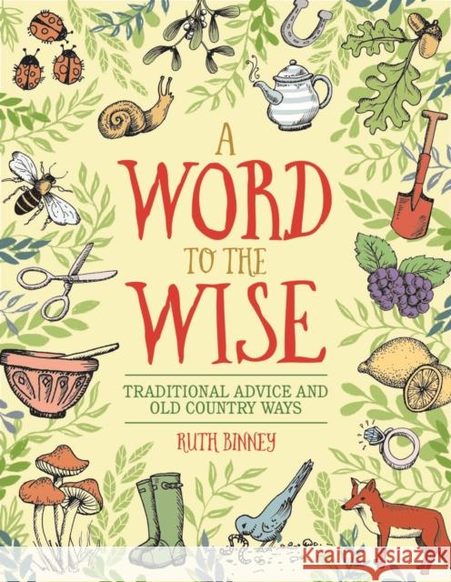 Word to the Wise: Traditional Advice and Old Country Ways Binney, Ruth 9781910821114  - książka