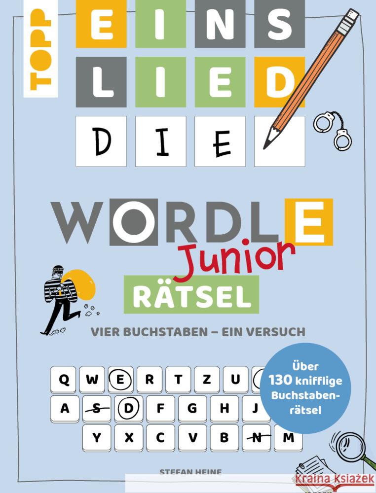 WORDLE Rätsel Junior Heine, Stefan 9783735890443 Frech - książka