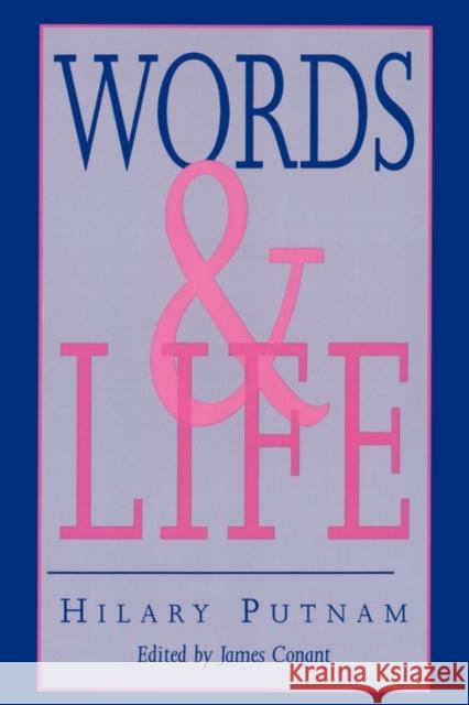 Words and Life Hilary Putnam James Conant 9780674956070 Harvard University Press - książka
