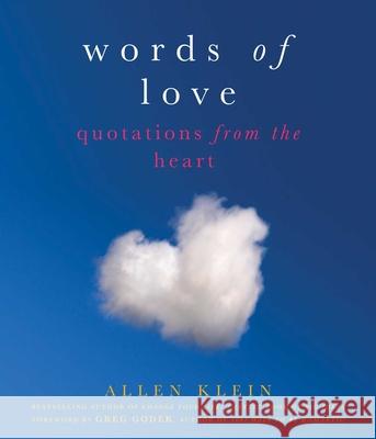 Words of Love: Quotations from the Heart Allen Klein 9781936740307  - książka