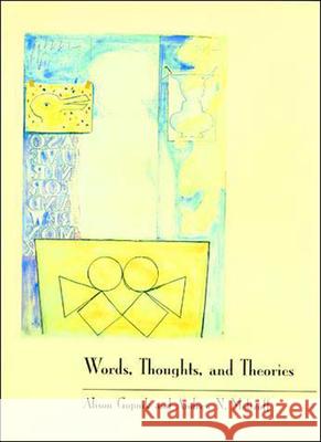 Words, Thoughts, and Theories Alison Gopnik (University Of California), Andrew N. Meltzoff 9780262571265 MIT Press Ltd - książka