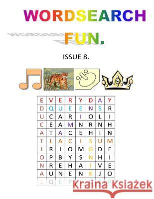 Wordsearch Fun C. a. Hutchins 9781541096424 Createspace Independent Publishing Platform - książka