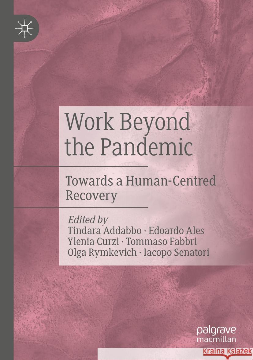 Work Beyond the Pandemic  9783031399534 Springer Nature Switzerland - książka