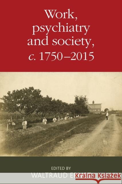 Work, psychiatry and society, C. 1750-2015 Ernst, Waltraud 9781526127099 Manchester University Press - książka