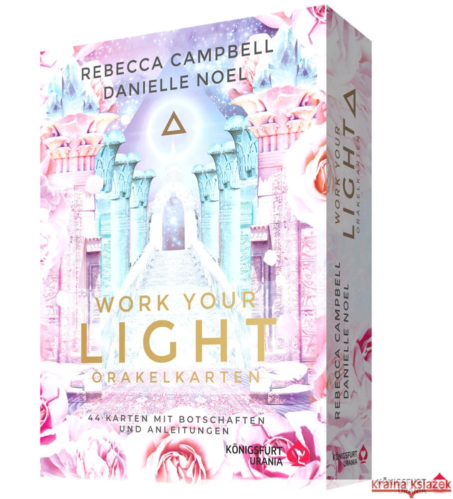 Work Your Light Orakel, m. 1 Buch, m. 44 Beilage Campbell, Rebecca 9783868267877 Königsfurt Urania - książka