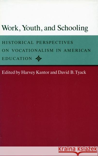 Work, Youth, and Schooling: Historical Perspectives on Vocationalism in American Education Kantor, Harvey 9780804711210 Stanford University Press - książka