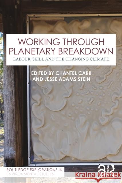 Working Through Planetary Breakdown: Labour, Skill and the Changing Climate Chantel Carr Jesse Adam 9781032817712 Routledge - książka