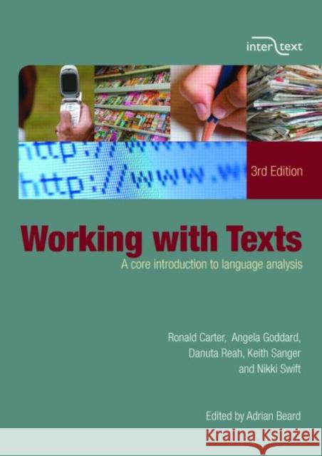 Working with Texts: A Core Introduction to Language Analysis Beard, Adrian 9780415414241  - książka