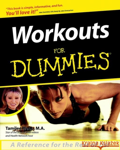 Workouts For Dummies  Webb 9780764551246  - książka