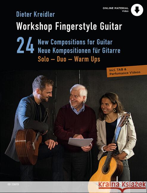 Workshop Fingerstyle Guitar Kreidler, Dieter 9783795730475 Schott Music, Mainz - książka