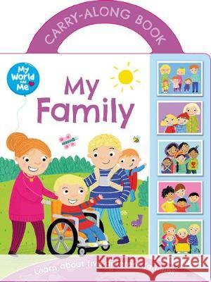 World and Me - My Family  9781788106795 Bonnier Books Ltd - książka